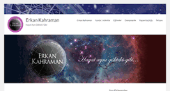 Desktop Screenshot of erkankahraman.com